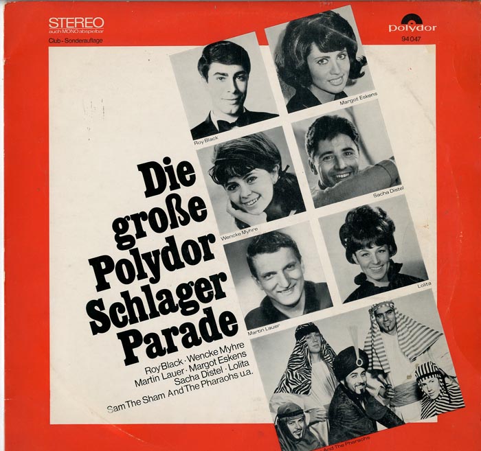 Albumcover Polydor Schlager-Revue / Schlager Parade - Die große Polydor Schlager Parade 